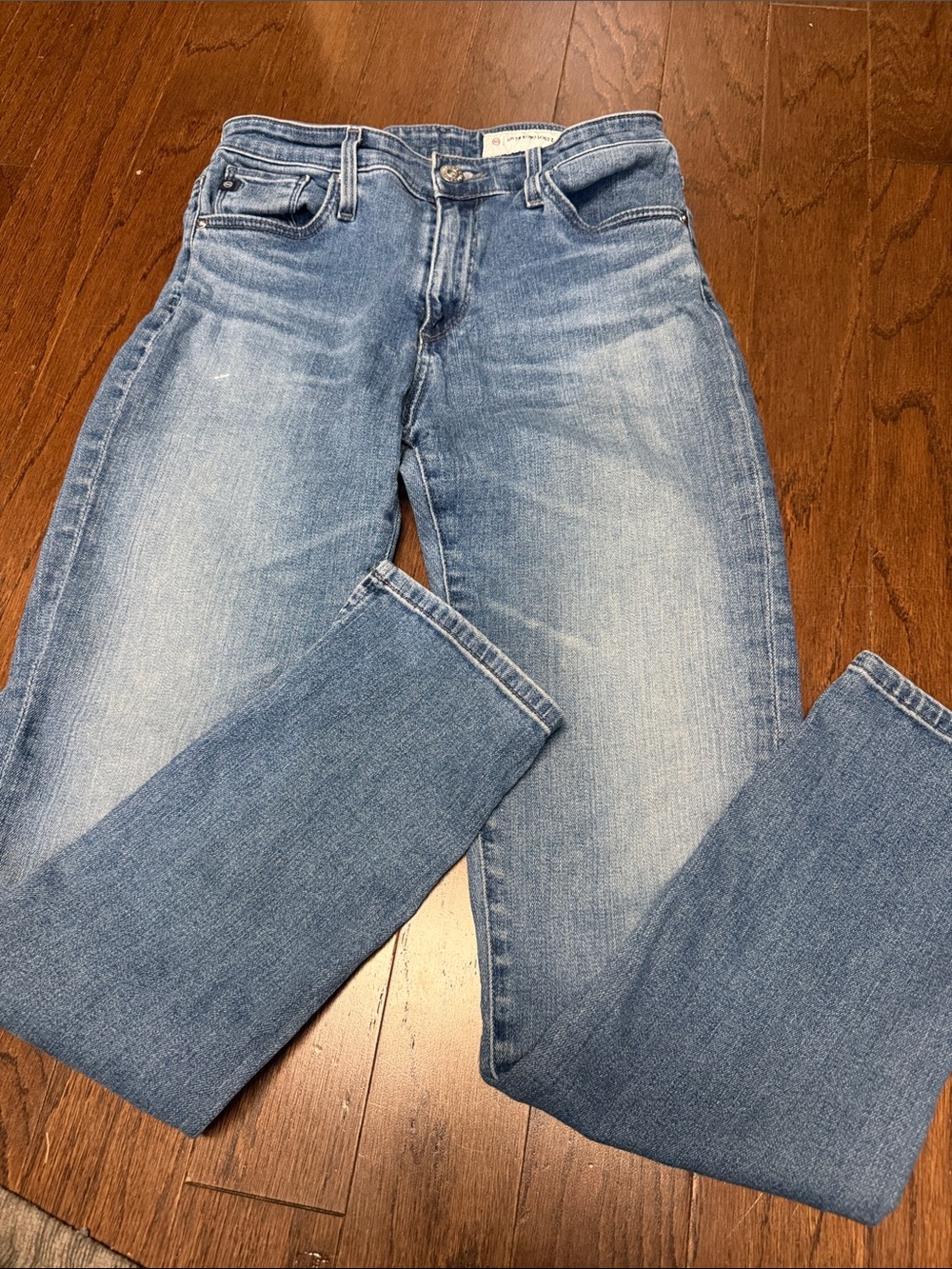 AG for Anthropologie High Rise Stevie Jeans- Womens 26R